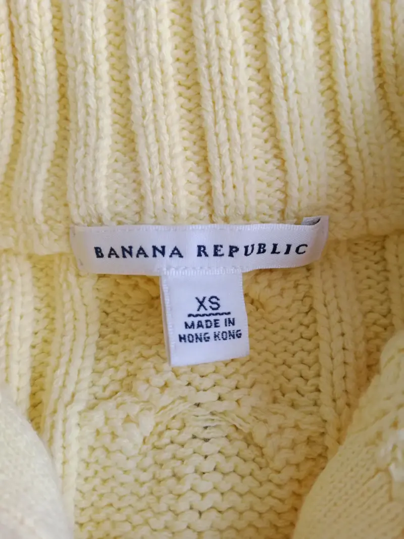 Suéter amarillo banana republic - 4