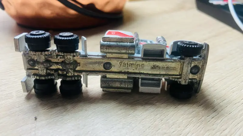 Camión Yatming de juguete metálico vintage - 3