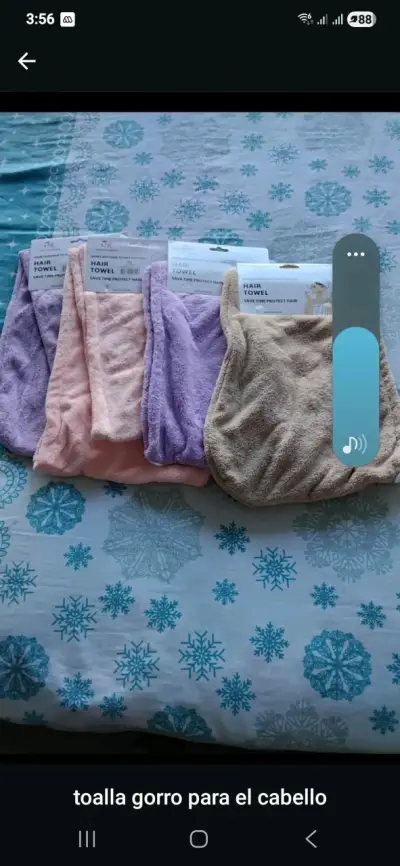 Set de toallas gorro para el cabello - miniatura 1