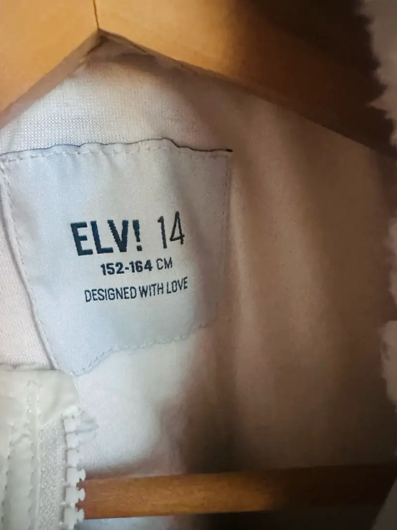 Corderito blanca ELVI talla 14 - 1