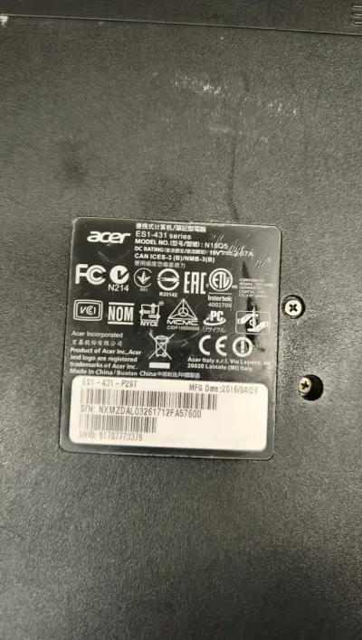 Notebook Acer Aspire & Macbook A1369 - miniatura 2