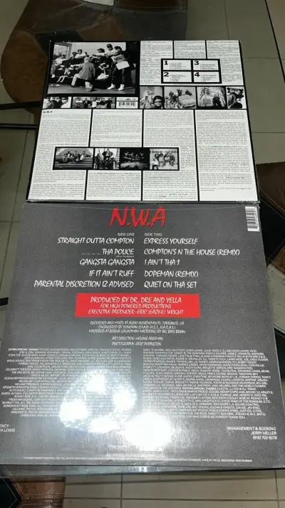 Vinyl N.W.A Greatest Hits y Straight Outta Compto - miniatura 2