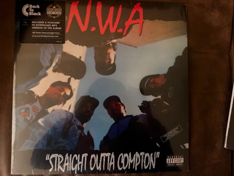 Vinyl N.W.A Greatest Hits y Straight Outta Compto - 3
