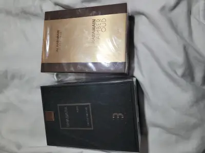 Perfumes Al Haramain Amber Oud y Bharara King - miniatura 1