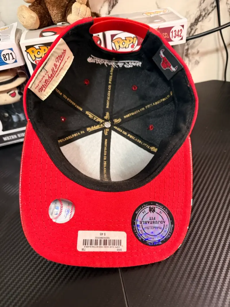 Gorra roja Chicago Bulls edición especial - 2
