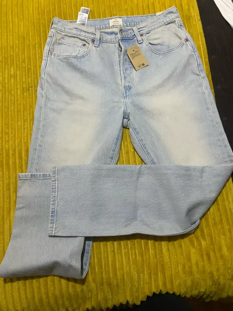 Pantalones cargo blancos unisex - 5