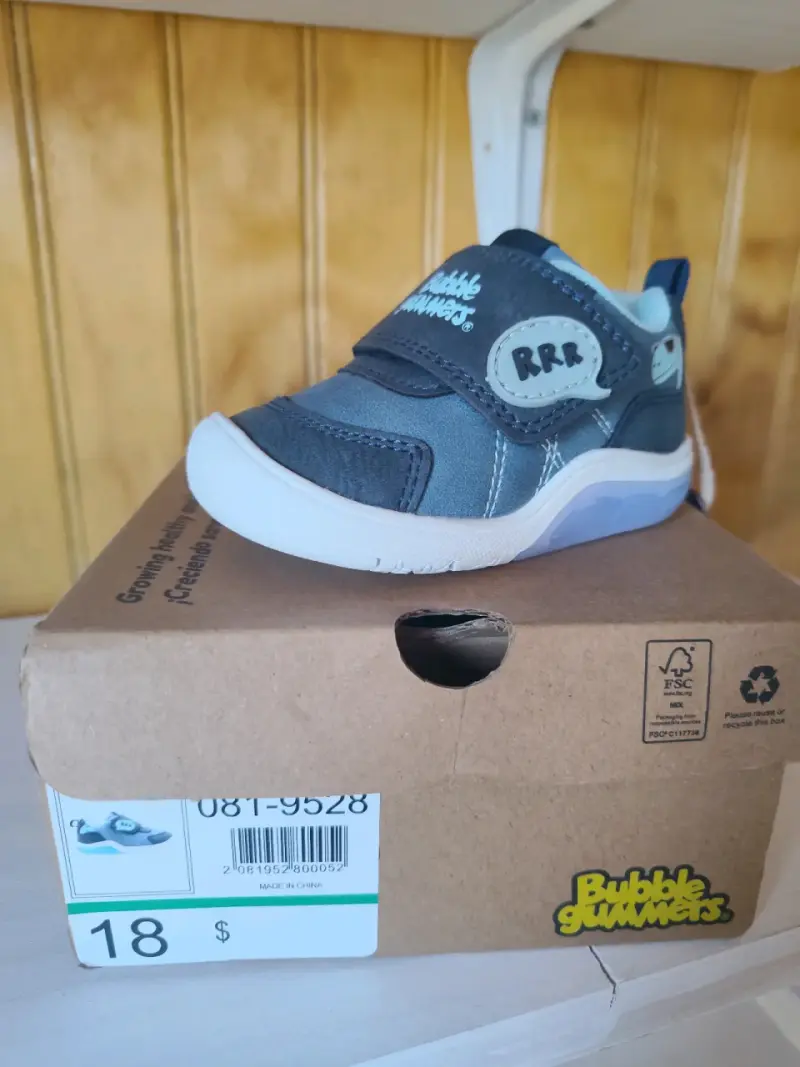 Zapatillas Bubble Gummers para niños talla 18