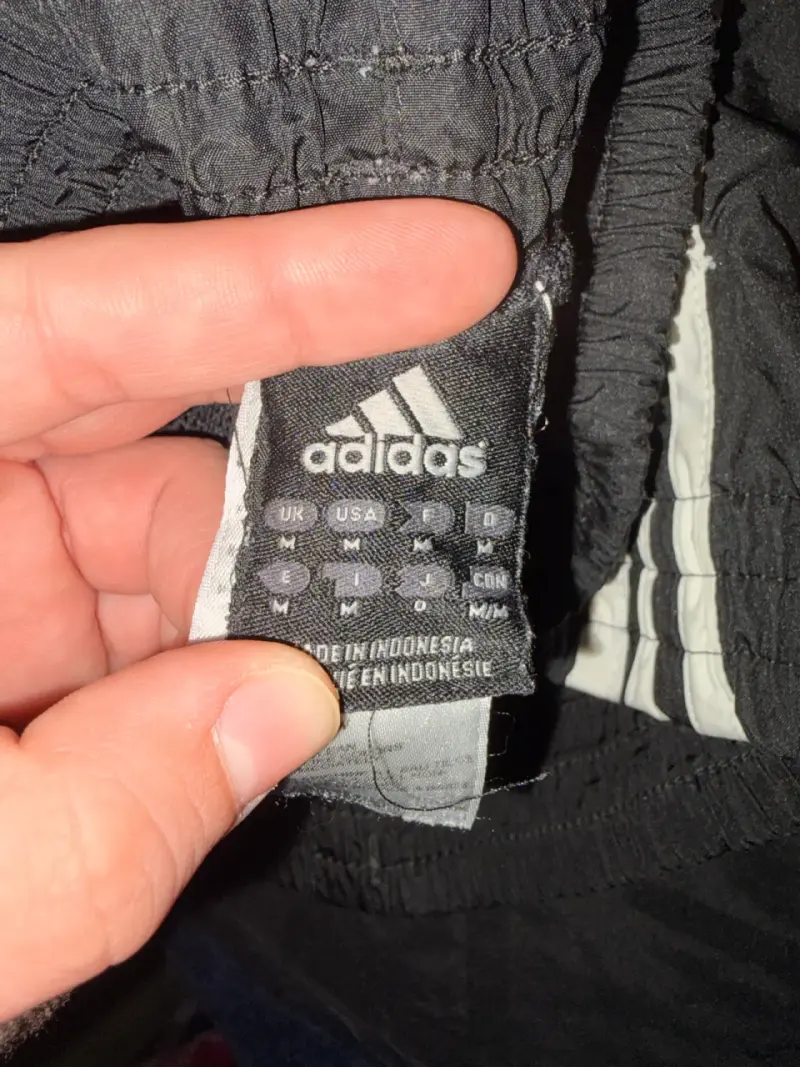 Pantalones deportivos Adidas negros unisex - 2