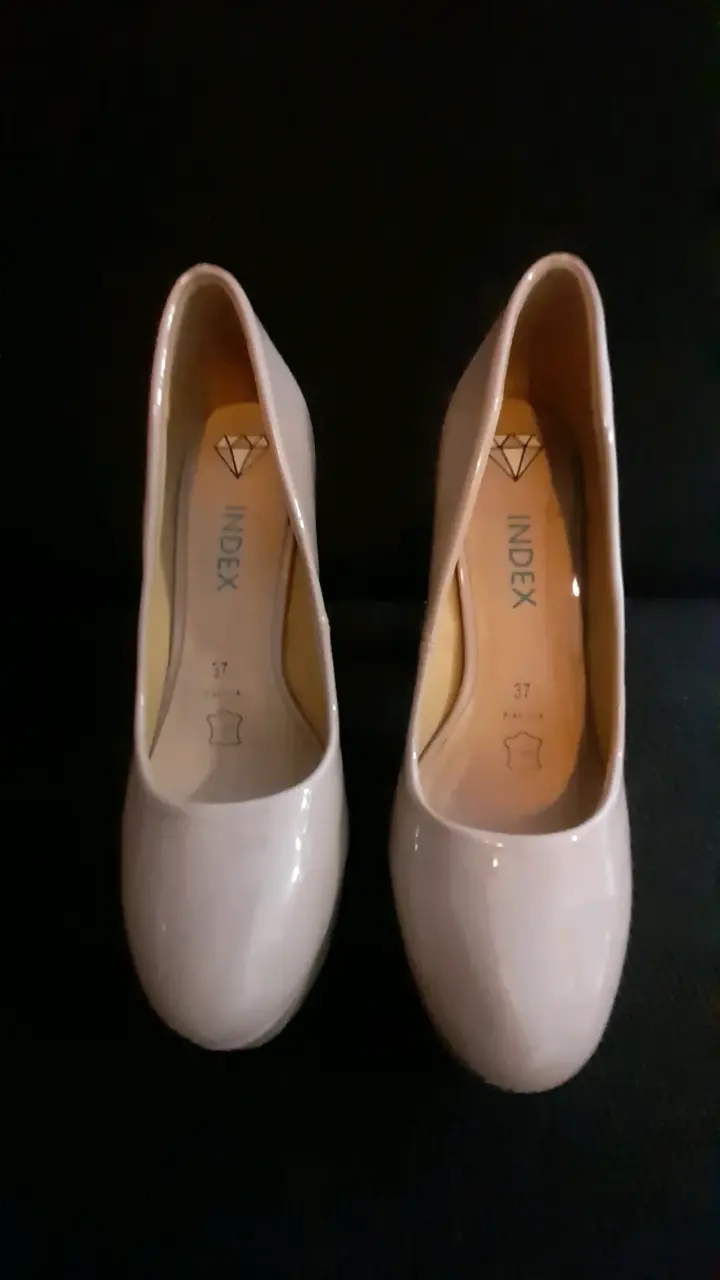 Zapatos de tacón beige Index talla 37 - 1