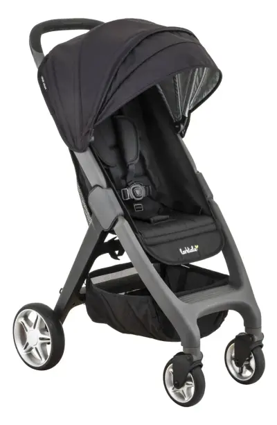 Coche de bebé Larktale negro compacto - miniatura 1