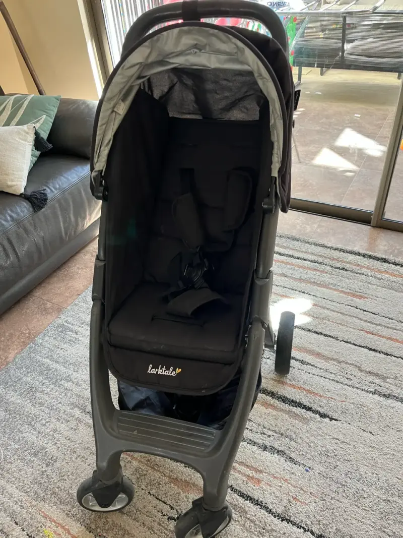 Coche de bebé Larktale negro compacto - 6