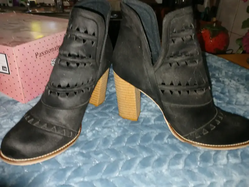 Botines negros de tacón alto Dancy - 2