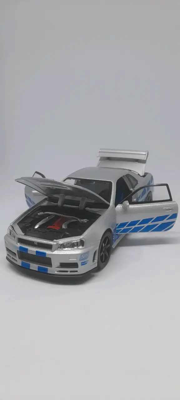 Nissan Skyline Gtr R34 Auto a Escala 1:32 - 2