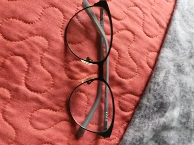 Marco de lentes azules, metálico - miniatura 1