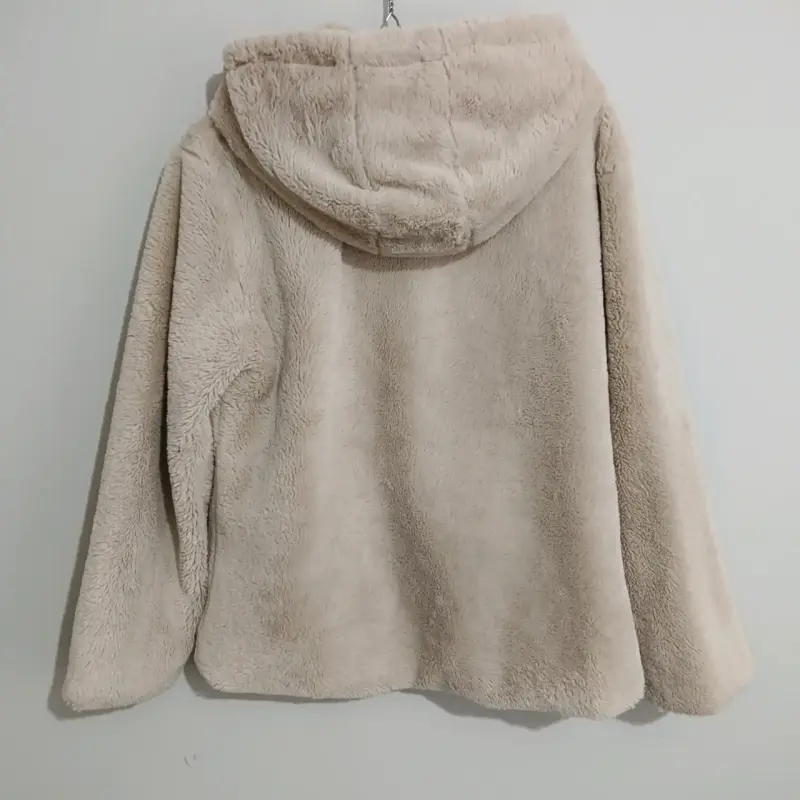 Chaqueta de peluche Efesis Collection beige - 2