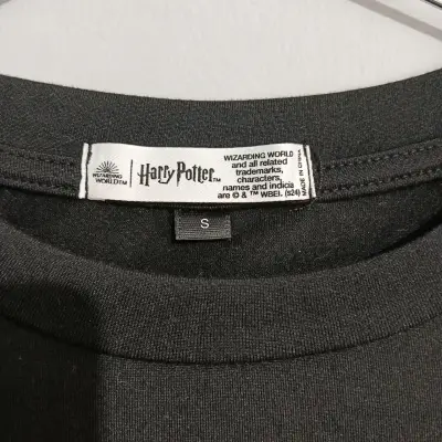 Polera Harry Potter negra talla S - miniatura 1