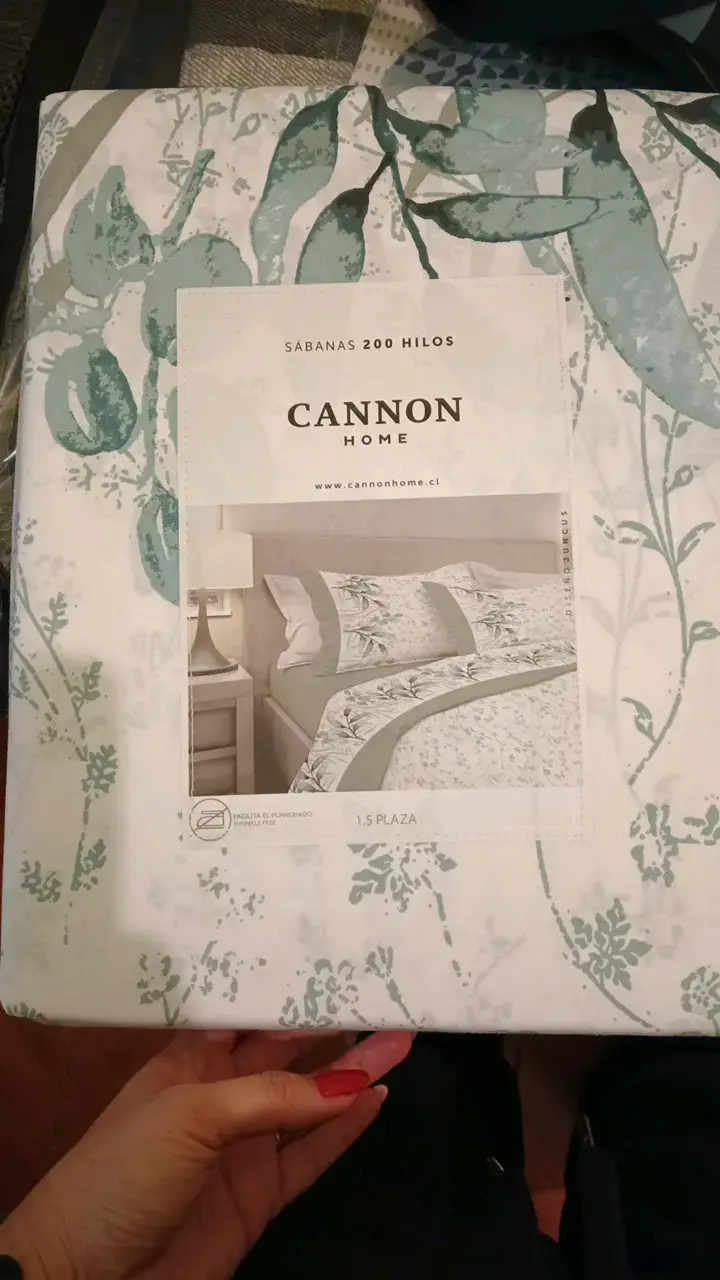 Sábanas Cannon Home 200 hilos 1.5 plaza - 1
