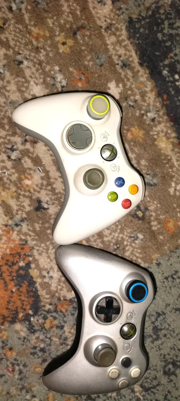 Control inalámbrico Xbox 360 blanco - 2