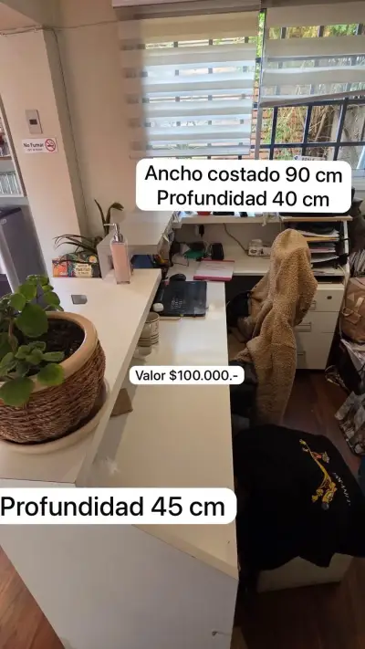 Mesa de recepción de oficina - miniatura 2