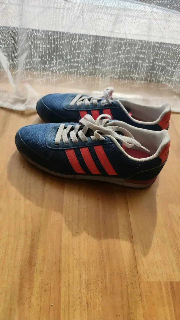 Zapatillas deportivas azul con rojo para hombre - 2