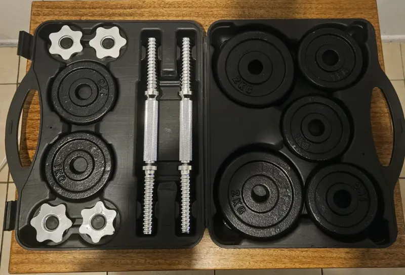 Set mancuernas 20kg Pro - 1