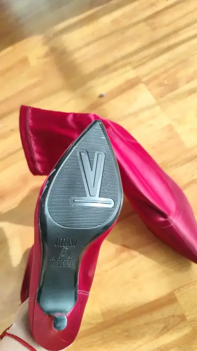 Botines fucsia tacón alto elegantes - miniatura 3