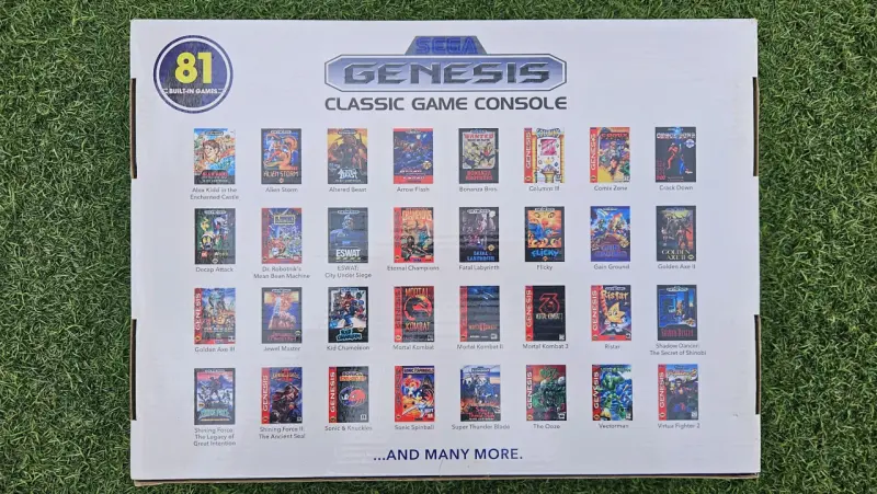 Consola Sega Genesis Classic con 81 juegos - 2