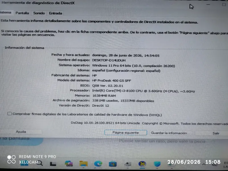 Computador HP ProDesk 400 G5 - 5