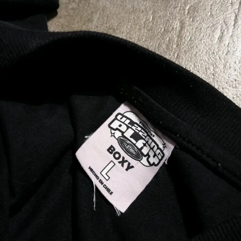 Polera Ulzzangplay Drop 2024 over boxy - 3