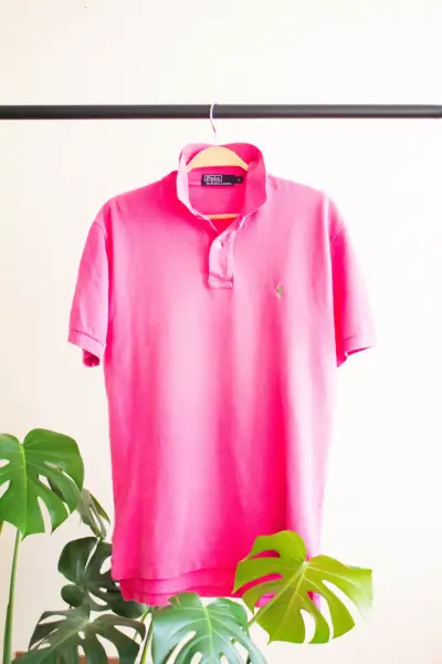 Polera Polo Ralph Lauren rosa - miniatura 1