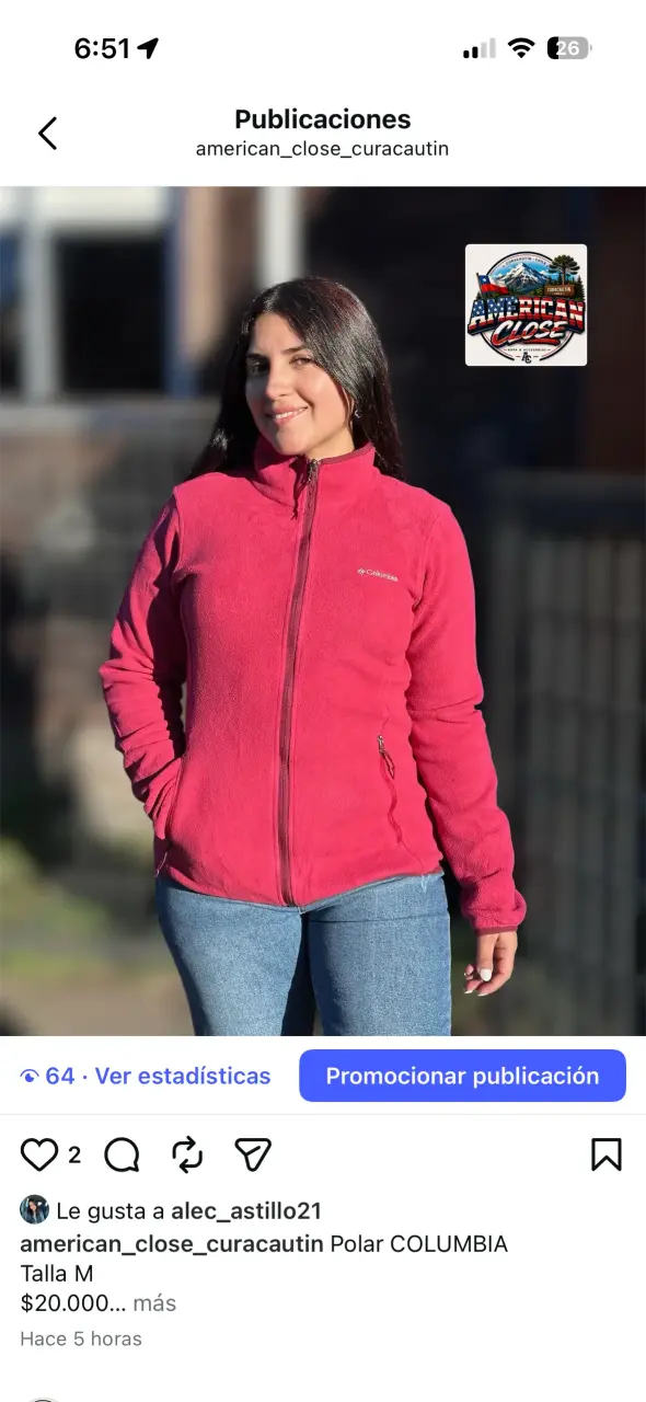 Polar Columbia mujer color fucsia