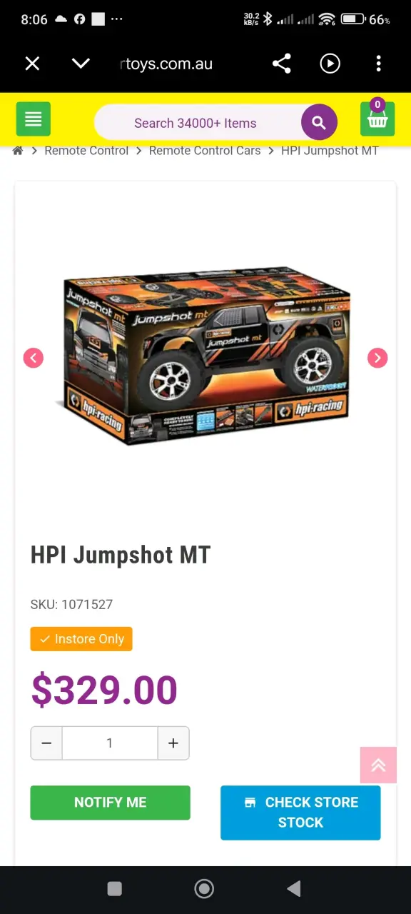 Camioneta RC HPI Jumpshot MT RWD - 6