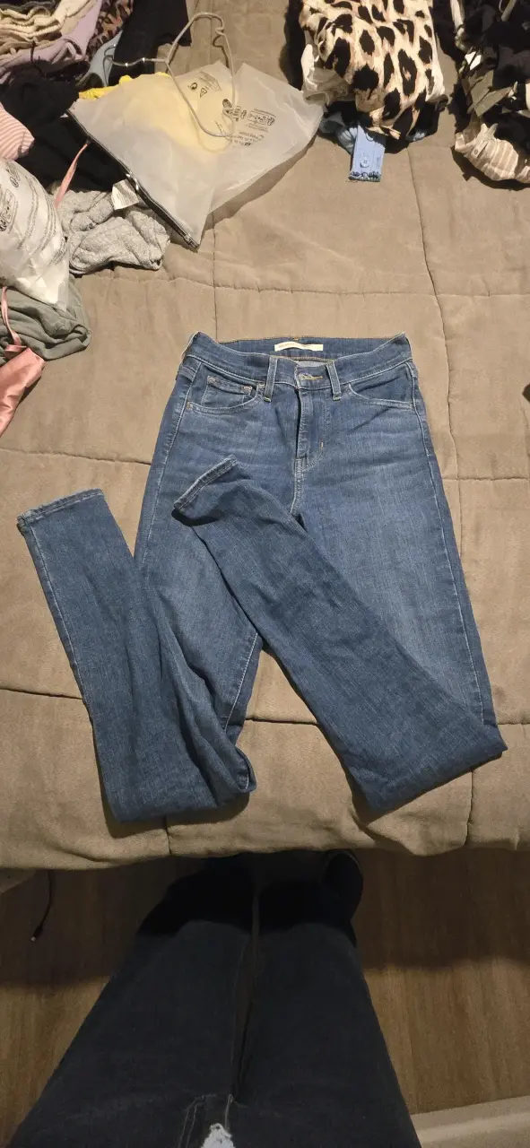 Jeans azul clásico para mujer - 2