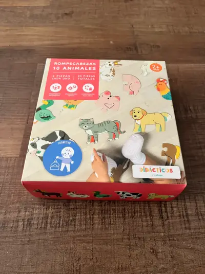 Rompecabezas didáctico de animales para niños - miniatura 1