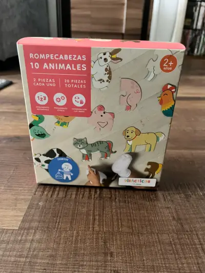 Rompecabezas didáctico de animales para niños - miniatura 2