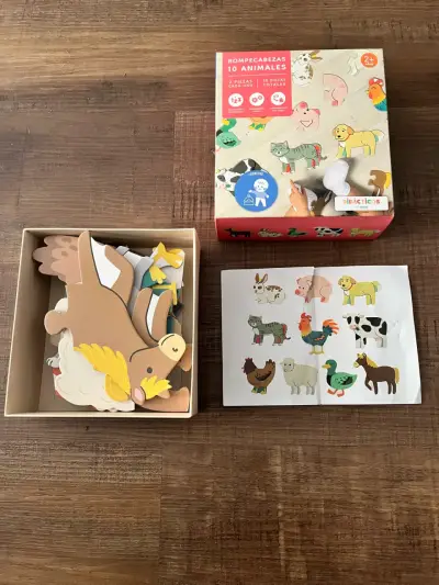 Rompecabezas didáctico de animales para niños - miniatura 4