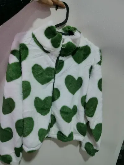 Chaqueta de peluche con cierre - miniatura 2
