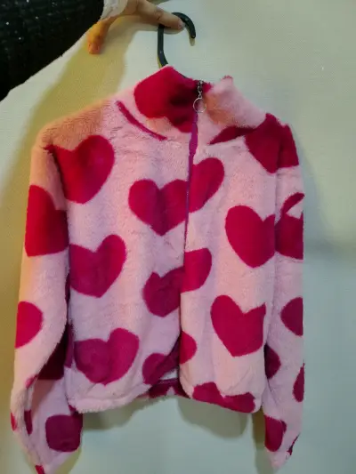 Chaqueta de peluche con cierre - miniatura 3
