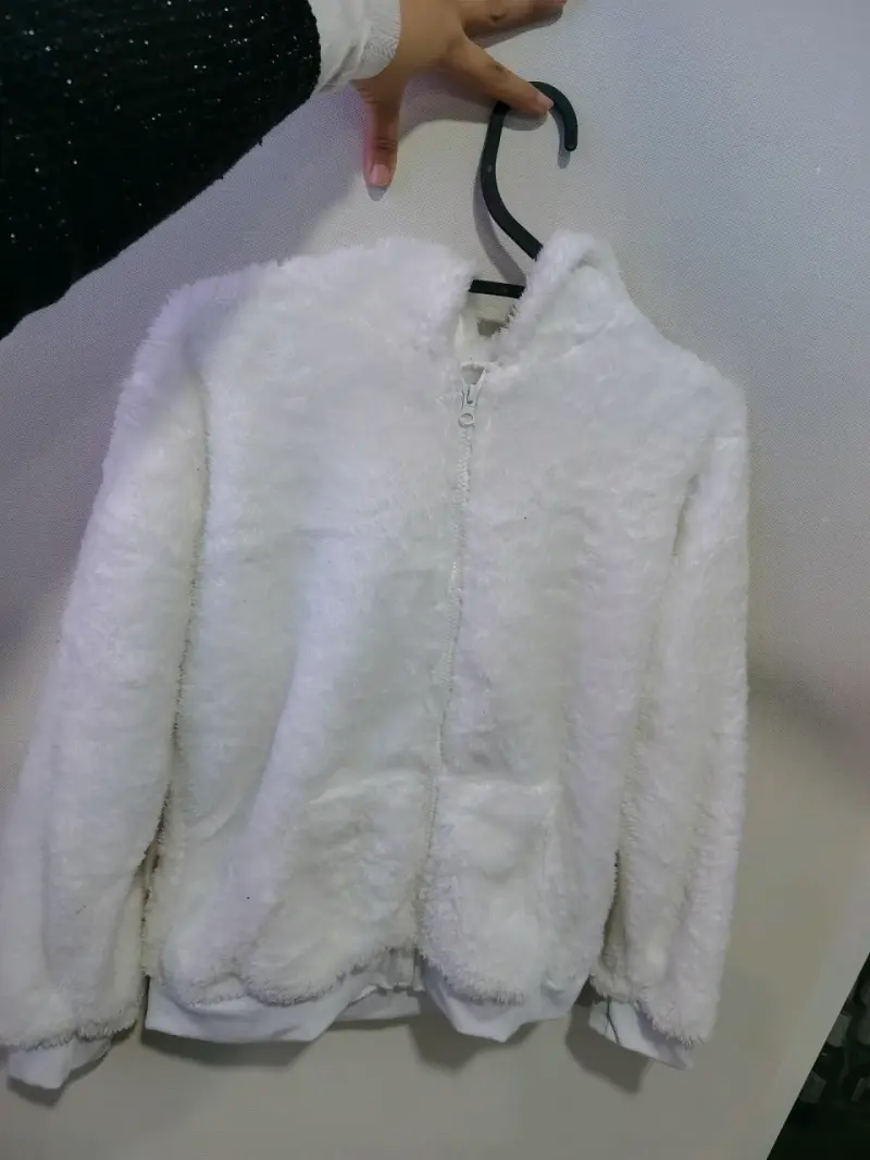 Chaqueta de peluche con cierre - 4