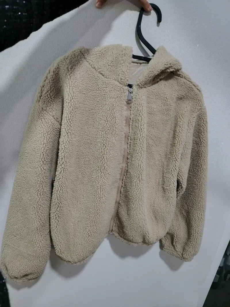 Chaqueta de peluche con cierre - 5