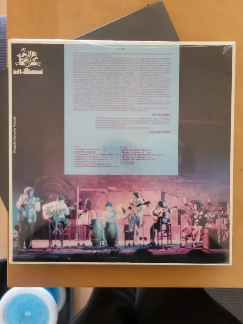 Vinilo Inti-Illimani Imaginación - Sellado - 1984 - 2