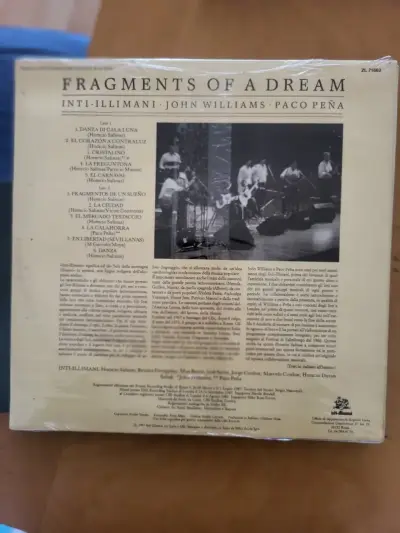 Vinilo Fragments of a Dream- Inti-Illimani Sellado - miniatura 2