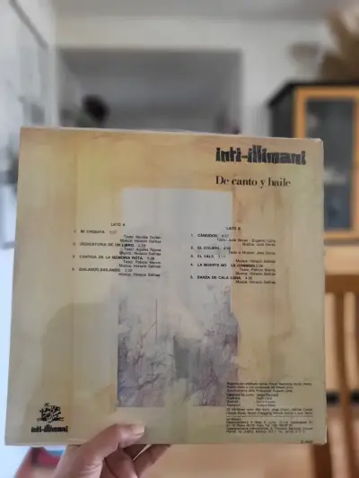 Vinilo Inti-Illimani - De Canto y Baile - Sellado - miniatura 2