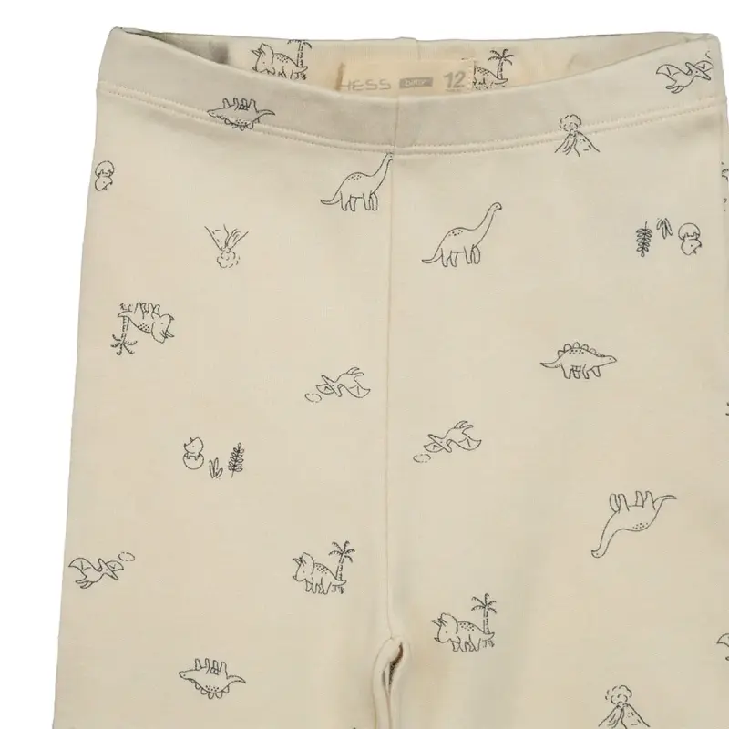 Set de 3 pantalones de bebé con pie - 2