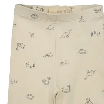 Set de 3 pantalones de bebé con pie - miniatura 2