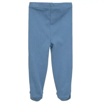 Set de 3 pantalones de bebé con pie - miniatura 3