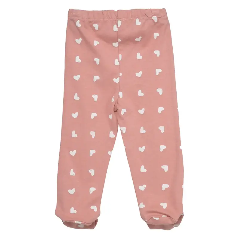 Set de 3 pantalones de bebé con pie - 6