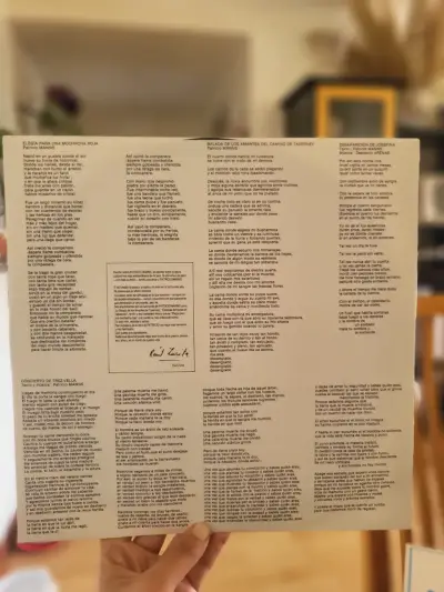 Vinilo Patricio Manns & Inti-Illimani - La muerte - miniatura 3
