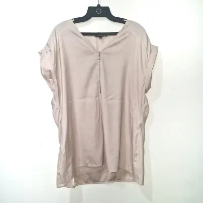 Blusa rosa claro con cierre frontal talla Xl - miniatura 2