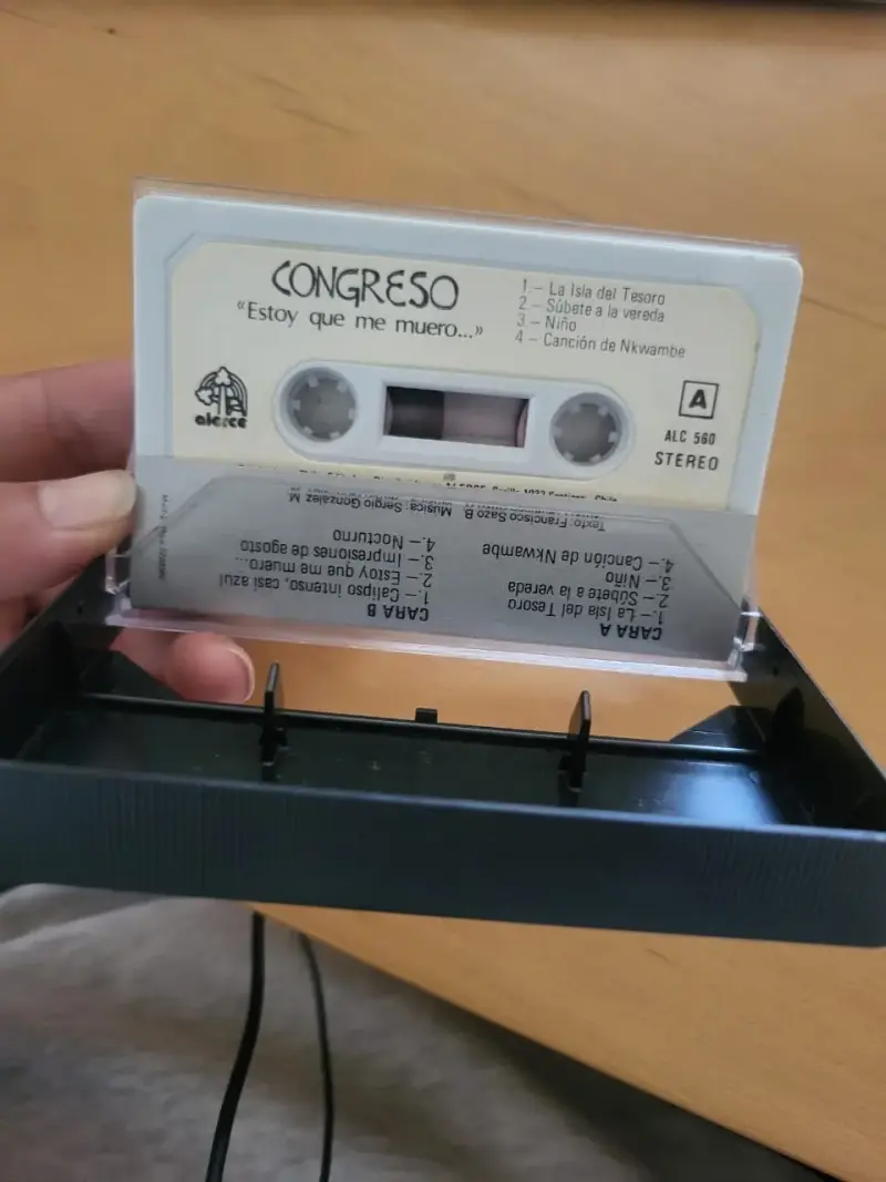 Congreso - Estoy que me muero - Cassette - Nueva - 2